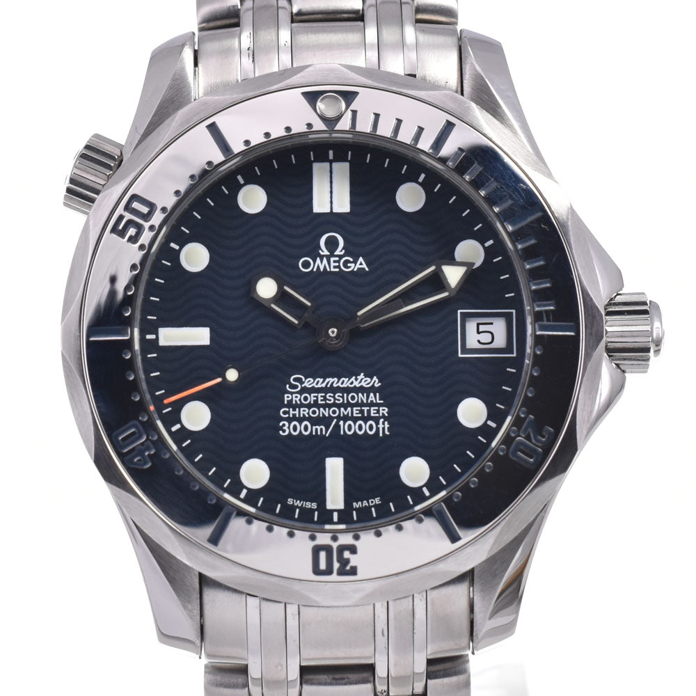 OMEGA Seamaster Professional 300M 2552.80 Navy Dial Automatic Boy's
 Watch J#147927