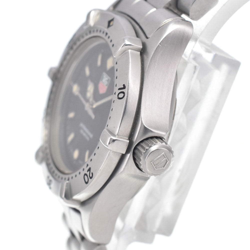 TAG HEUER professional WE1410-R Date black Dial Quartz Ladies
 Watch H#147928