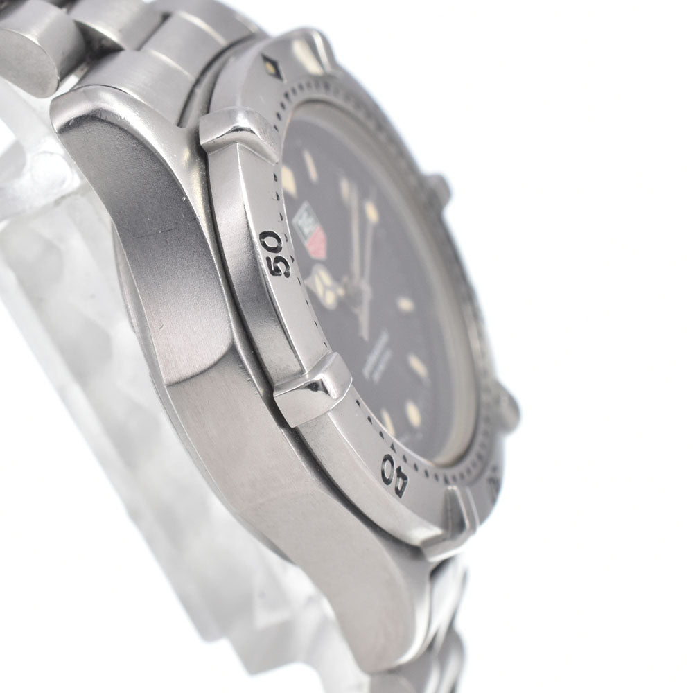 TAG HEUER professional WE1410-R Date black Dial Quartz Ladies
 Watch H#147928