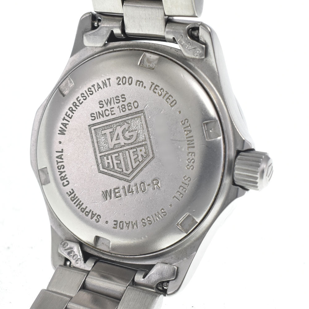 TAG HEUER professional WE1410-R Date black Dial Quartz Ladies
 Watch H#147928
