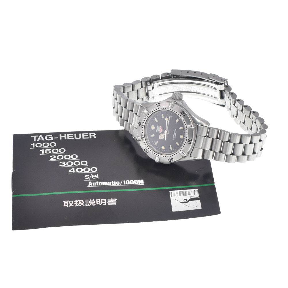 TAG HEUER professional WE1410-R Date black Dial Quartz Ladies
 Watch H#147928