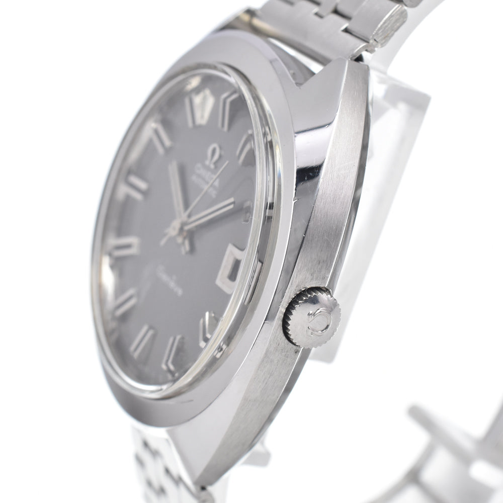 OMEGA Geneva ST-166.721 vintage Date Cal.565 gray Dial Automatic Men's
 Watch I#147931