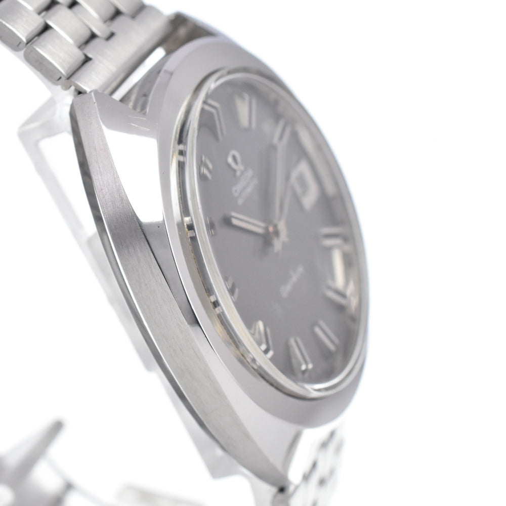 OMEGA Geneva ST-166.721 vintage Date Cal.565 gray Dial Automatic Men's
 Watch I#147931