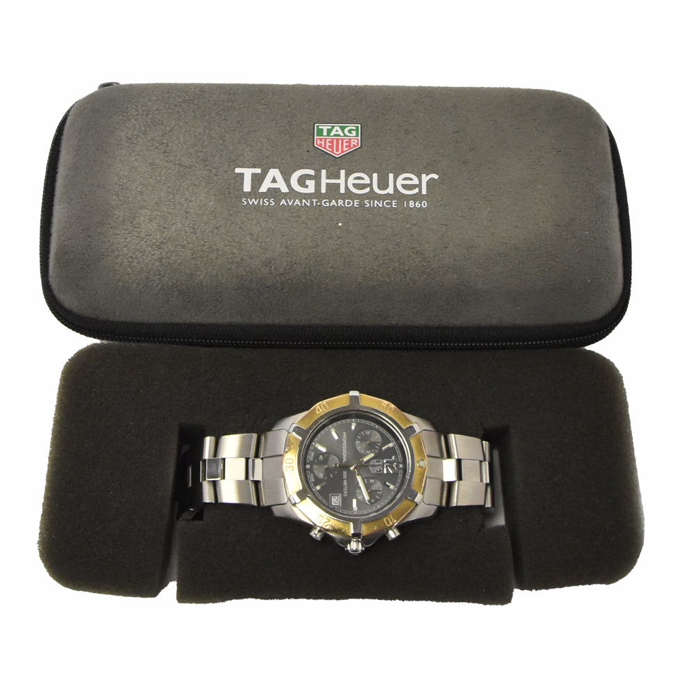 TAG HEUER professional CN1150 Chronograph gray Dial Quartz Men's
 Watch K#147934