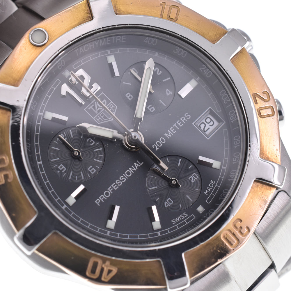 TAG HEUER professional CN1150 Chronograph gray Dial Quartz Men's
 Watch K#147934