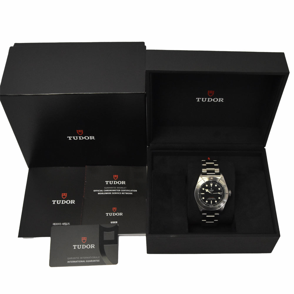 with paper TUDOR Heritage Black Bay 79730 black Dial Automatic Men's
 Watch I#147936