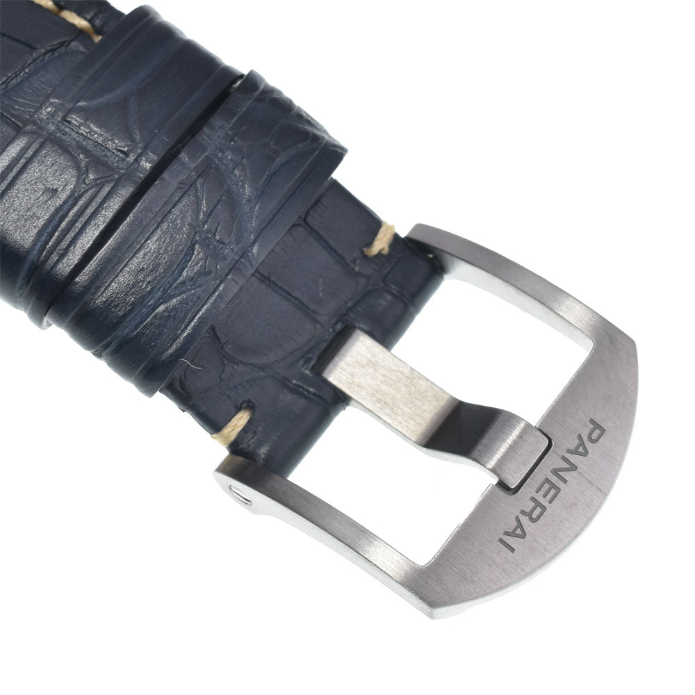 with paper PANERAI Luminor Due PAM00927 blue Dial Automatic Men's
 Watch J#147937
