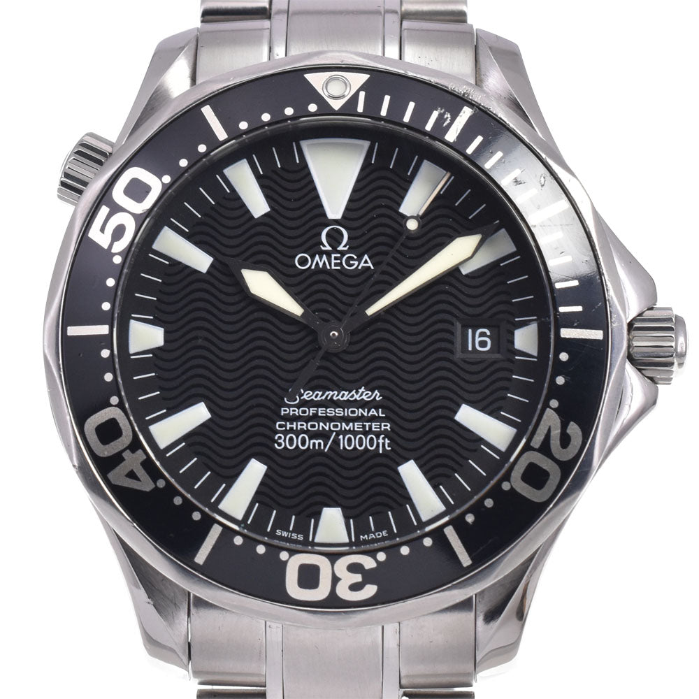 OMEGA Seamaster300M 2254.50 Date chronometer black Dial Automatic Men's
 Watch J#147938