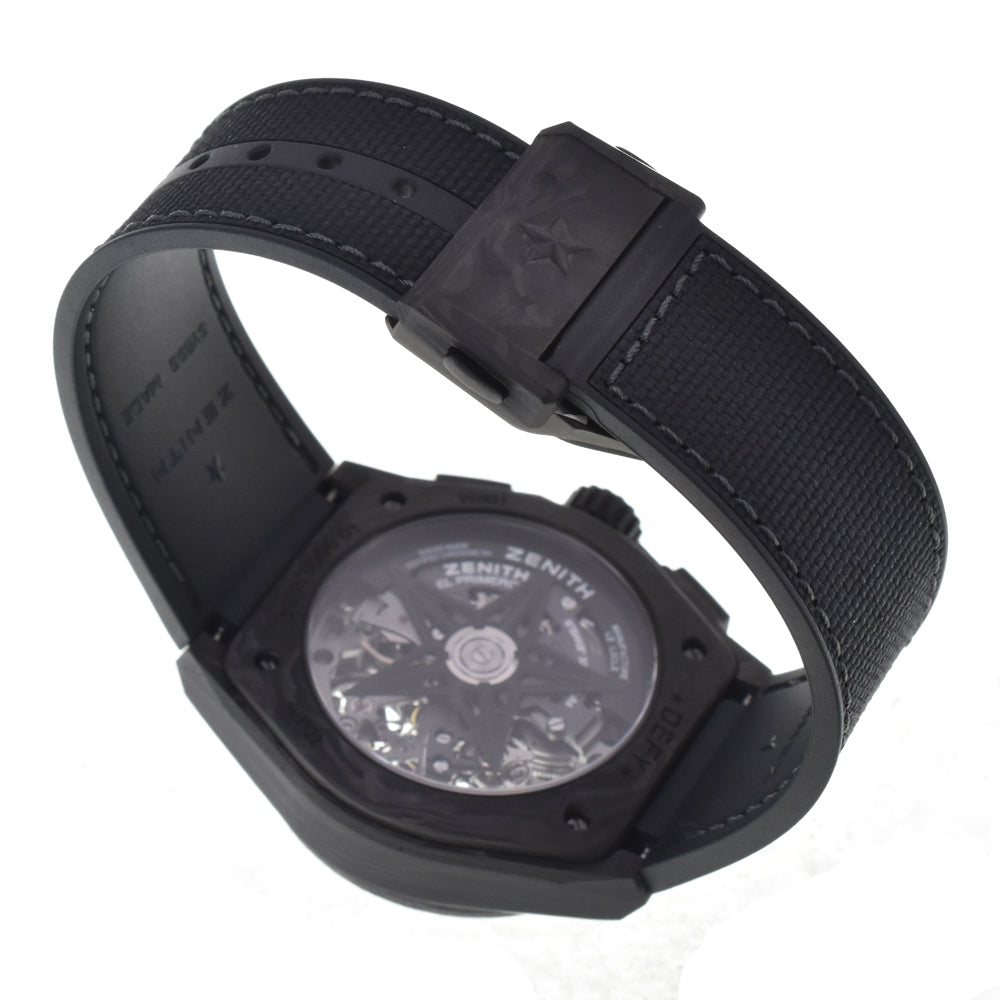 with paper ZENITH Defy El Primero 21 10.9000.9004/96.R921 black Dial Automatic Men's
 Watch I#147939