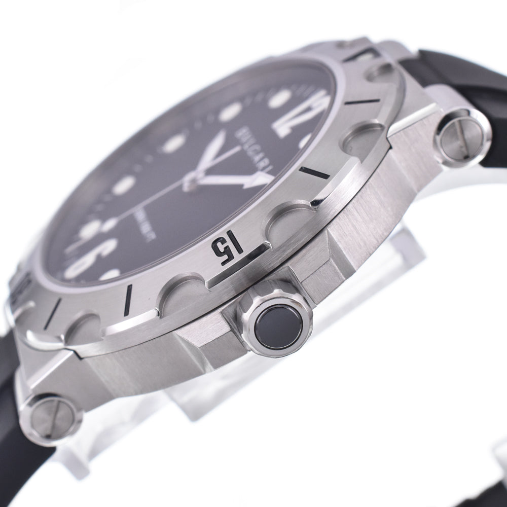 BVLGARI Diagono Scuba DP41SSD Date black Dial Automatic Men's
 Watch L#147947