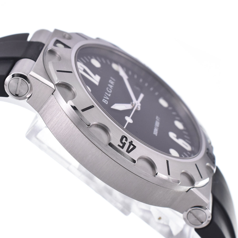 BVLGARI Diagono Scuba DP41SSD Date black Dial Automatic Men's
 Watch L#147947
