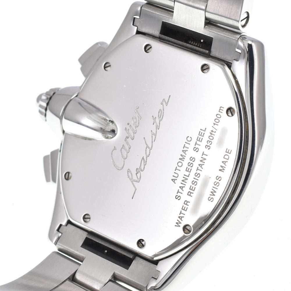 CARTIER Roadster W62019X6 Chronograph Date Silver Dial Automatic Men's
 Watch K#147951