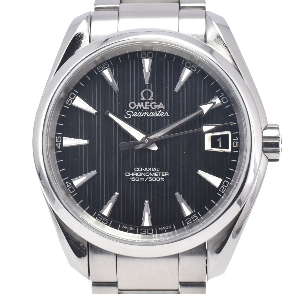 with paper OMEGA SeamasterAqua Terra 150m 231.10.39.21.01.001 Date black Dial Automatic Men's
 Watch I#147952