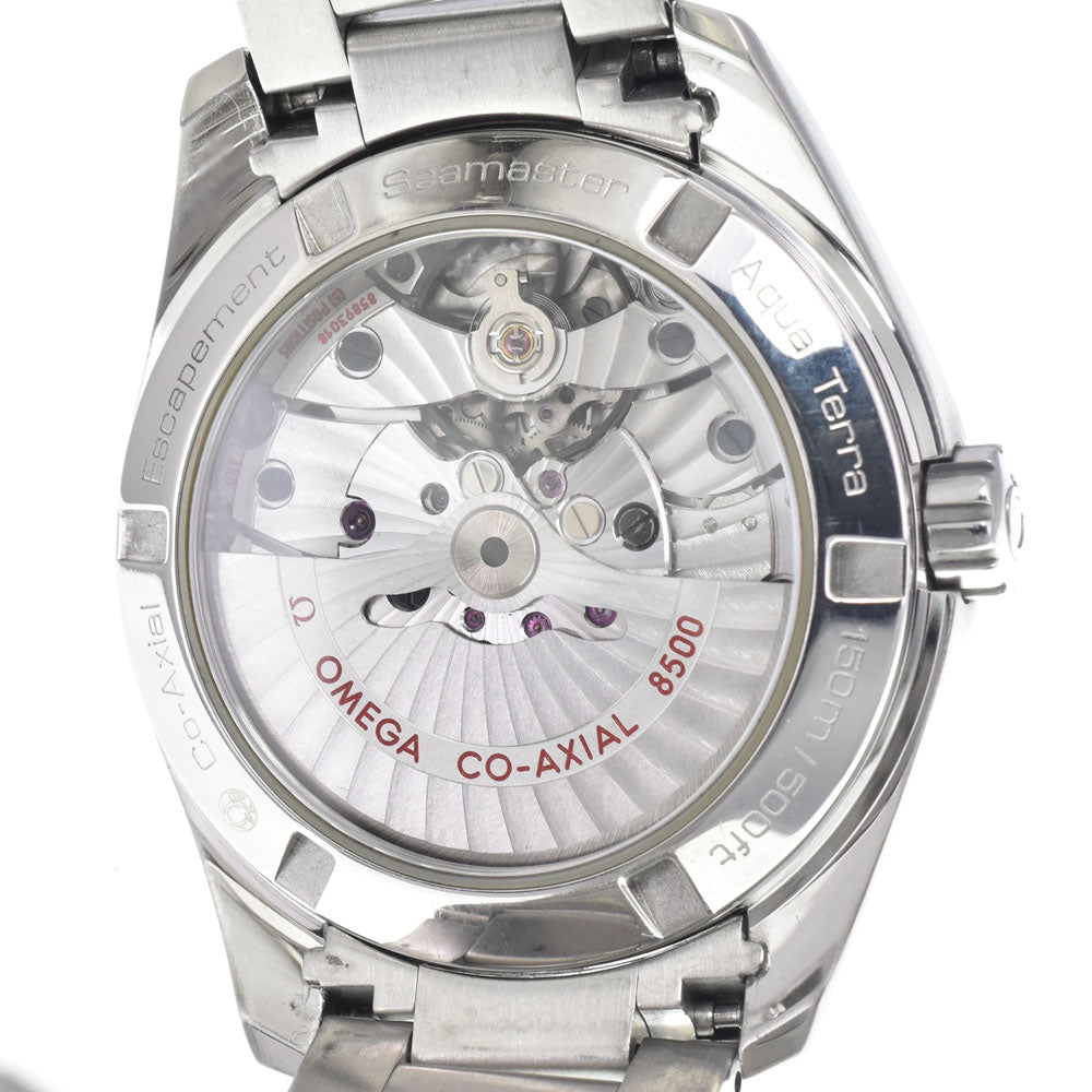 with paper OMEGA SeamasterAqua Terra 150m 231.10.39.21.01.001 Date black Dial Automatic Men's
 Watch I#147952