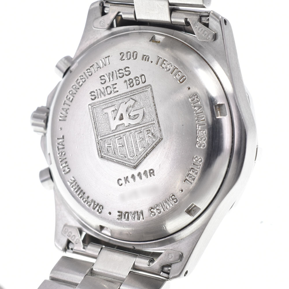TAG HEUER Sea racer CK111R.BA0328 Chronograph white Dial Quartz Men's
 Watch P#147953