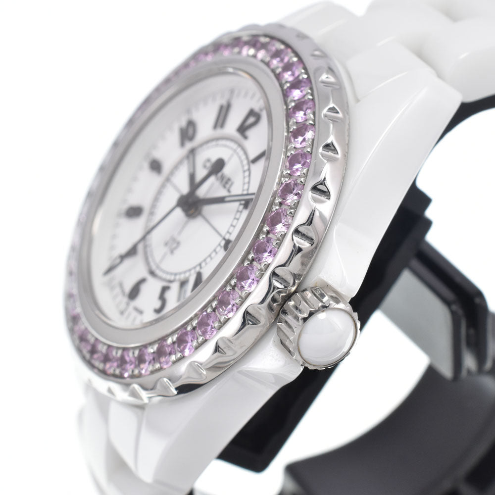 CHANEL J12 H7990 Diamond Bezel white Dial Quartz Ladies
 Watch I#147961