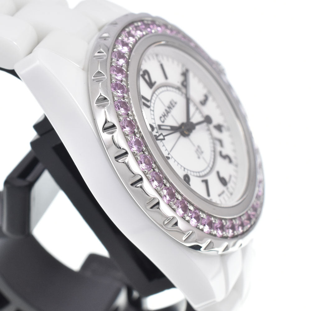 CHANEL J12 H7990 Diamond Bezel white Dial Quartz Ladies
 Watch I#147961