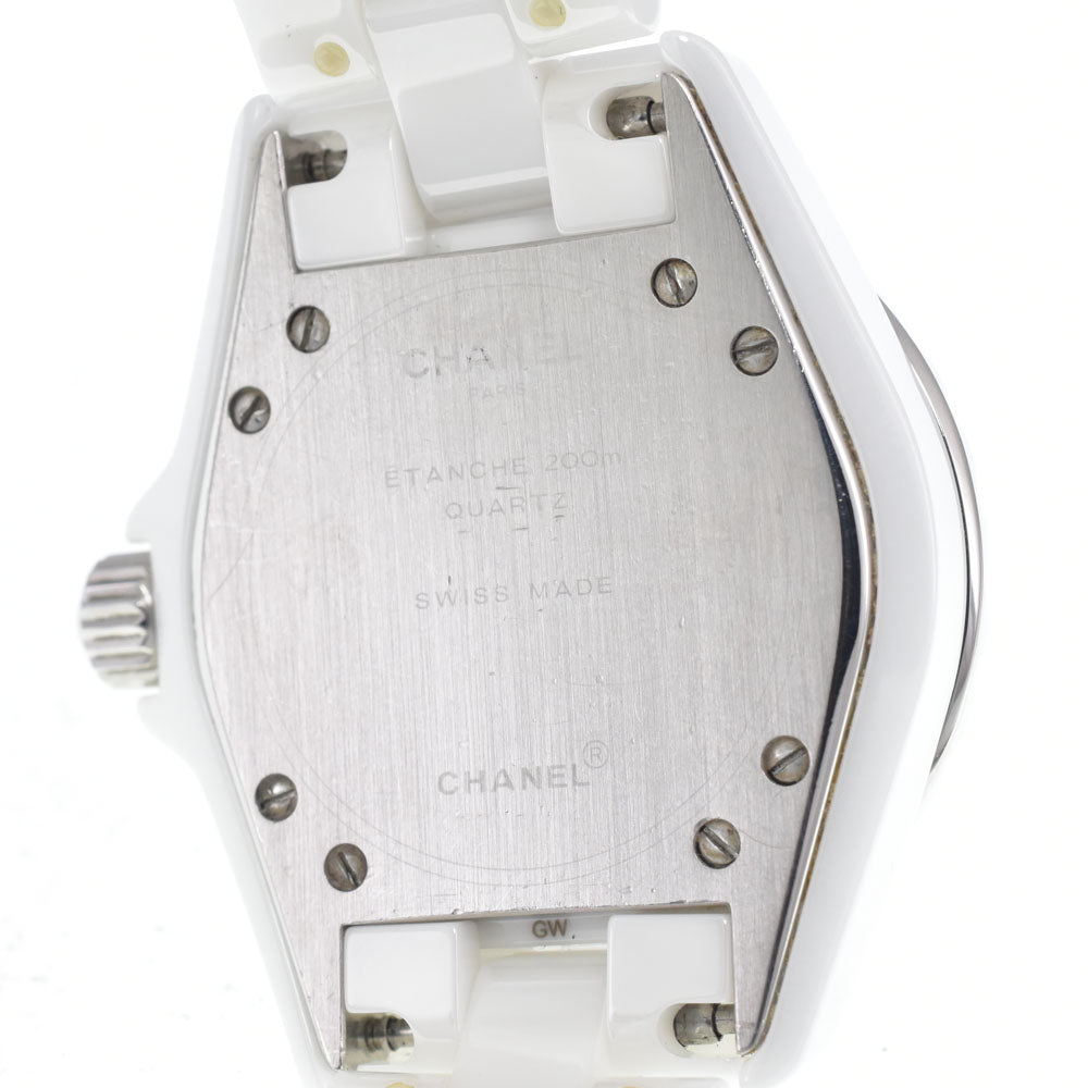 CHANEL J12 H7990 Diamond Bezel white Dial Quartz Ladies
 Watch I#147961