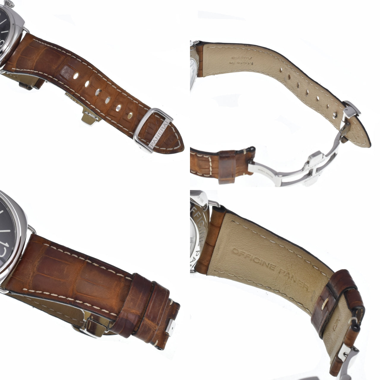 PANERAI Radio meal PAM00610 8 days black Dial Hand Winding Men's
 Watch N#147962