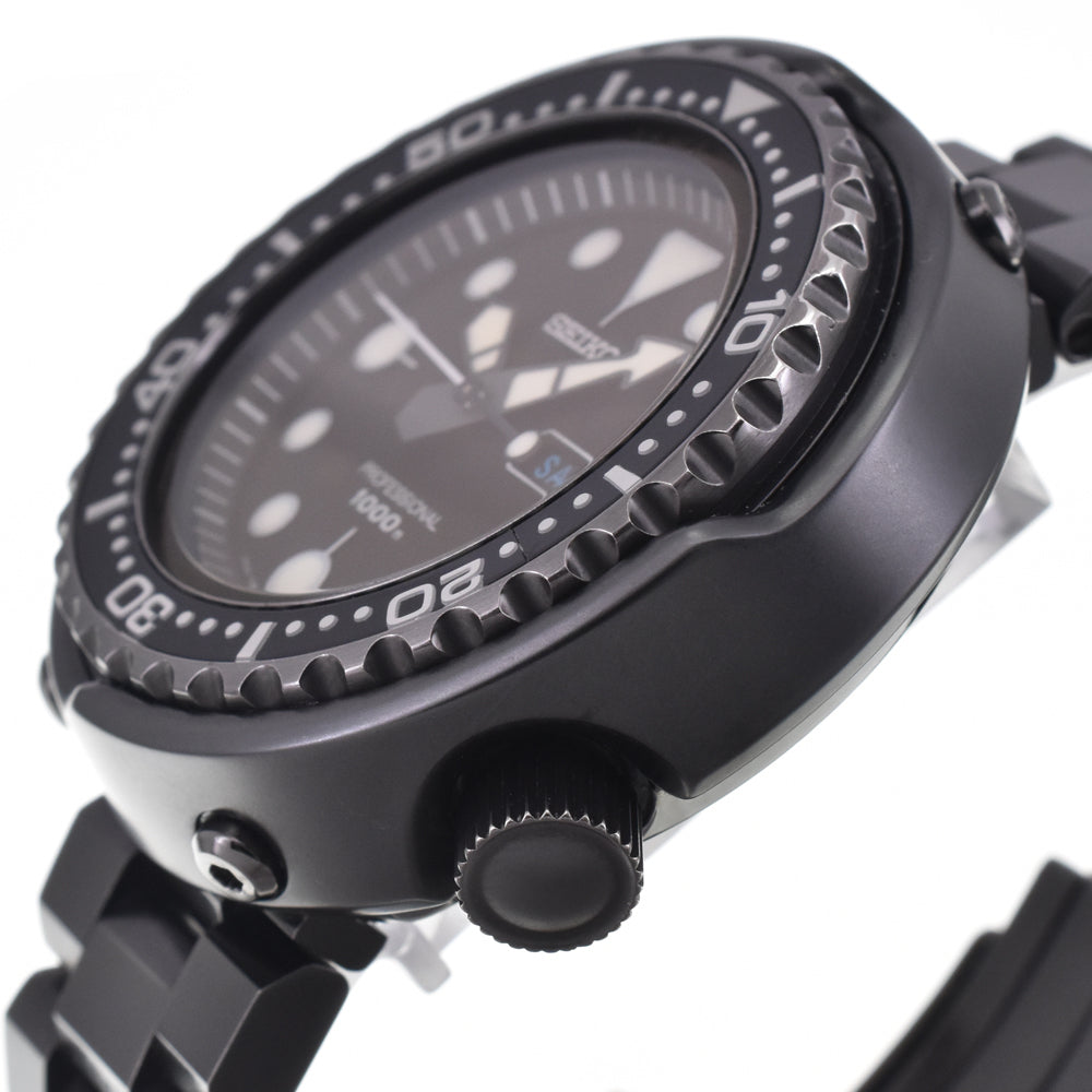 SEIKO Prospex Marine Master 1000m 7C46-0AA0 black Dial Quartz Men's
 Watch I#147964