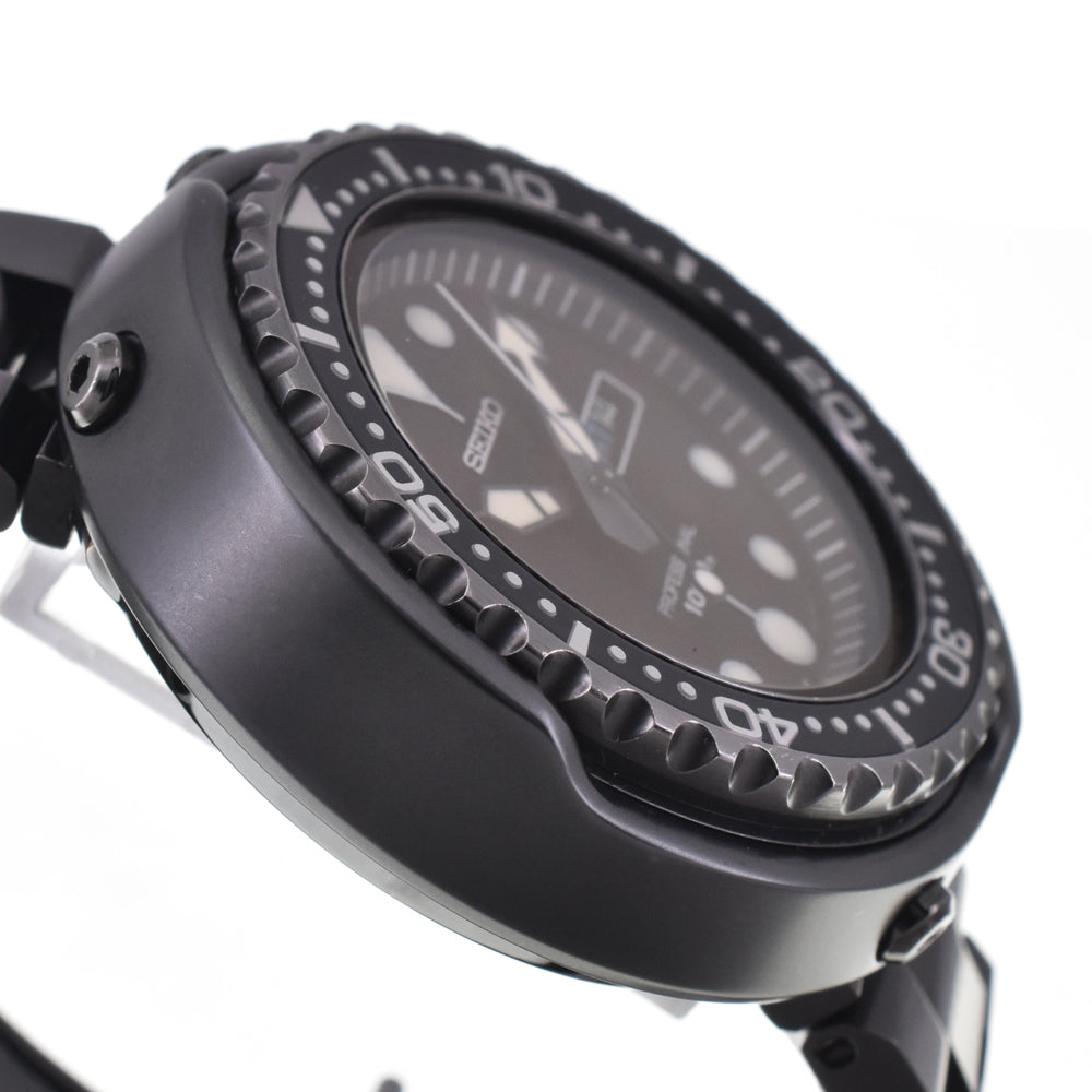 SEIKO Prospex Marine Master 1000m 7C46-0AA0 black Dial Quartz Men's
 Watch I#147964
