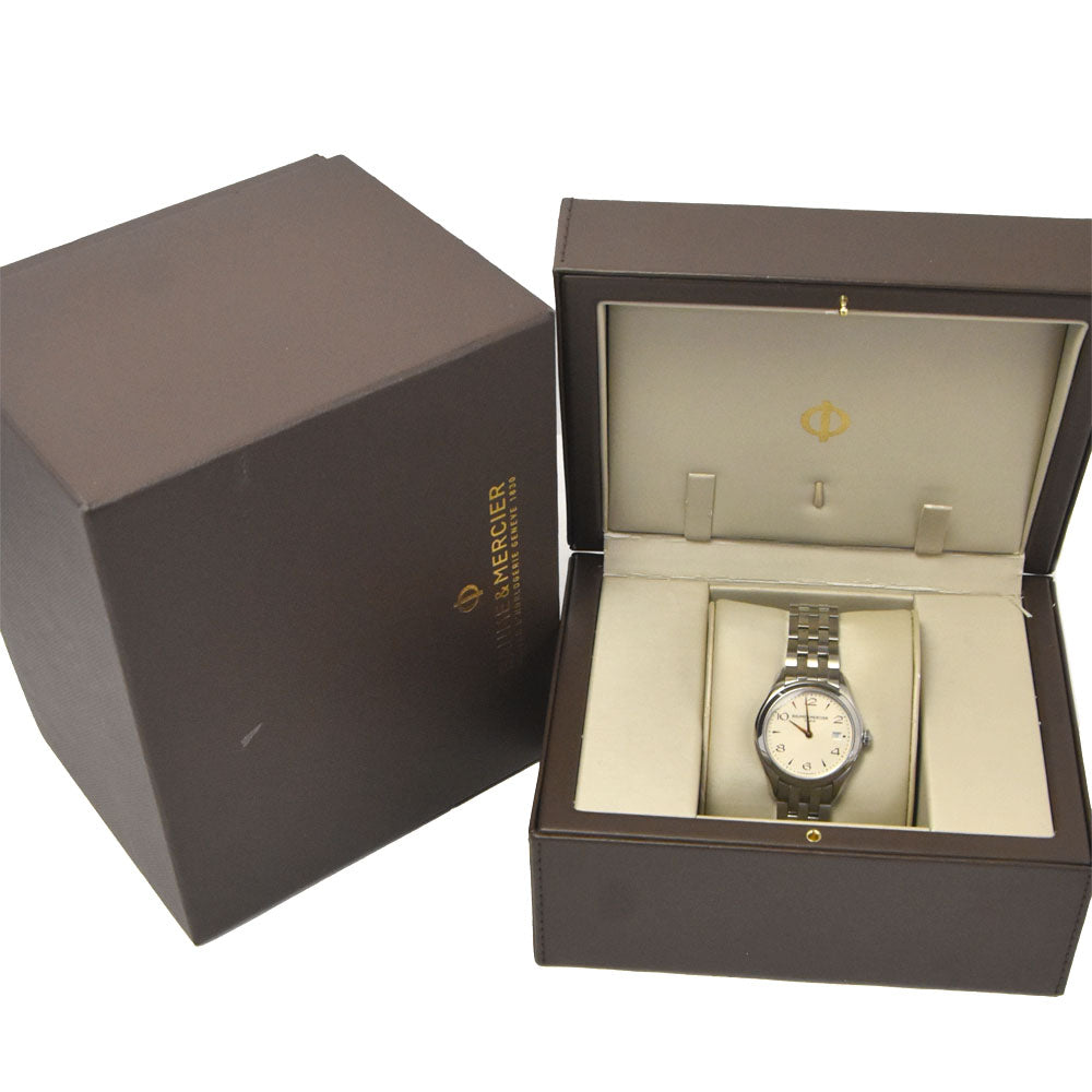 Baume & Mercier Clifton M0A10150 Silver Dial Quartz Ladies
 Watch I#147965