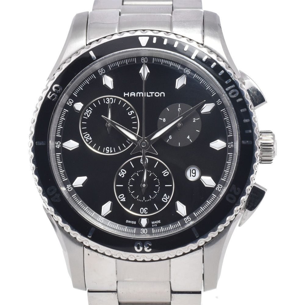 HAMILTON Jazzmaster Seaview Collection H375120 black Dial Quartz Men's
 Watch I#147967