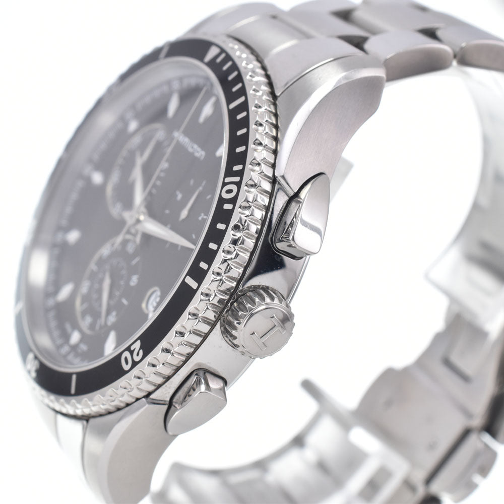 HAMILTON Jazzmaster Seaview Collection H375120 black Dial Quartz Men's
 Watch I#147967