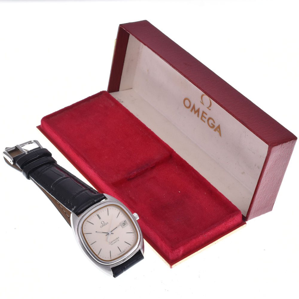 OMEGA Seamaster vintage Cal.1342 Silver Dial Quartz Men's
 Watch M#147969