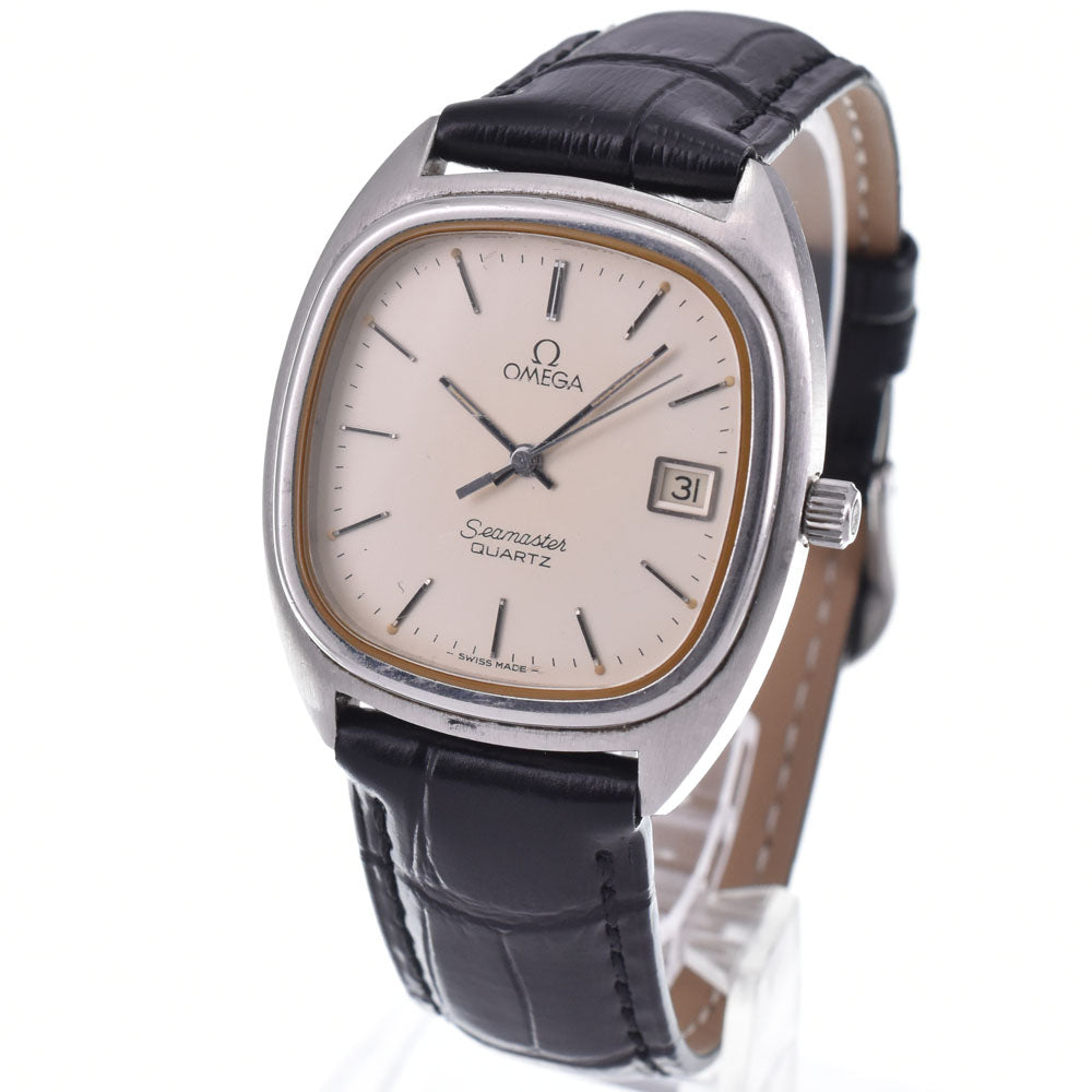 OMEGA Seamaster vintage Cal.1342 Silver Dial Quartz Men's
 Watch M#147969