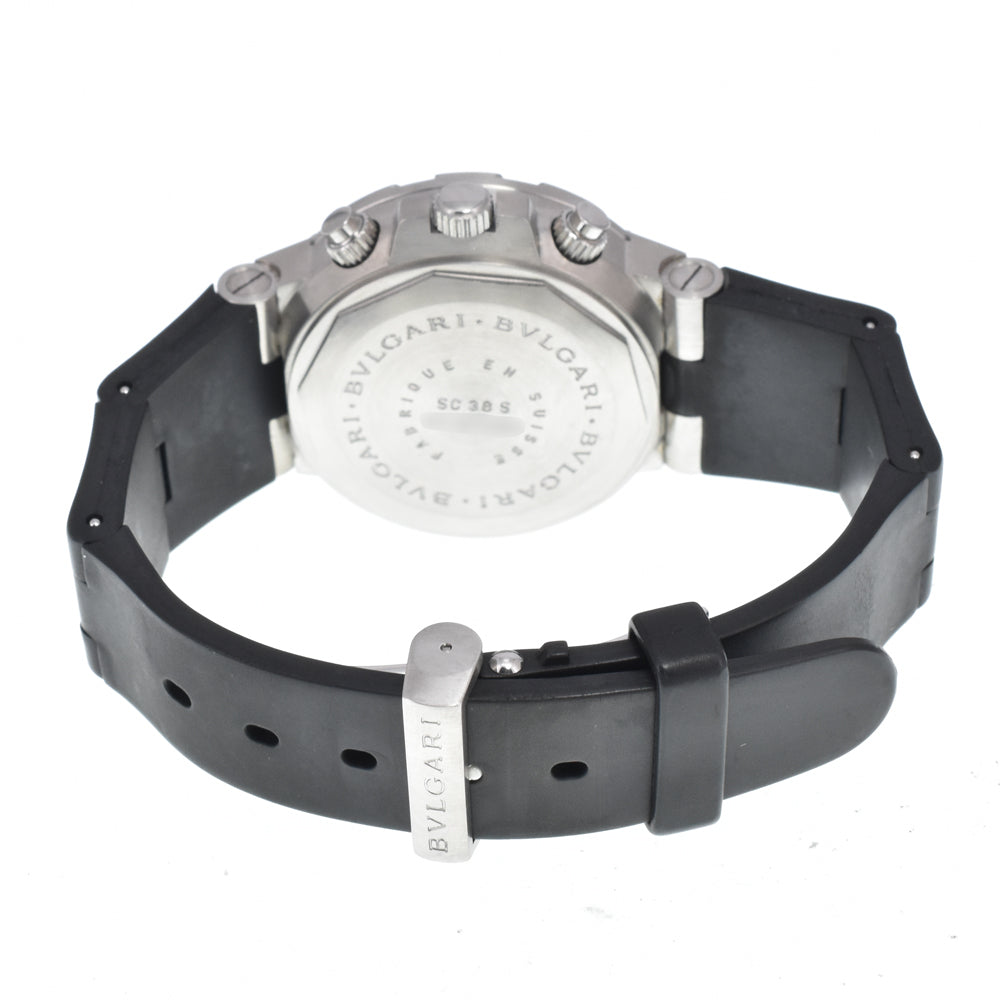 BVLGARI Diagono Scuba SC38S Chronograph black Dial Automatic Men's
 Watch B#147970