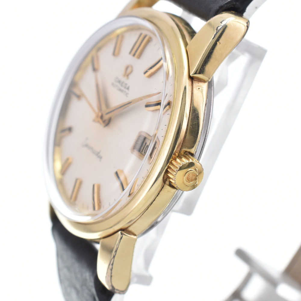 OMEGA Seamaster 166.009 vintage Date Gold Cap Cal.562 Silver Dial Automatic Men's
 Watch J#147972