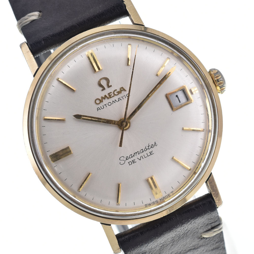 OMEGA Seamaster De Ville vintage Cal.563 Silver Dial Automatic Men's
 Watch M#147973