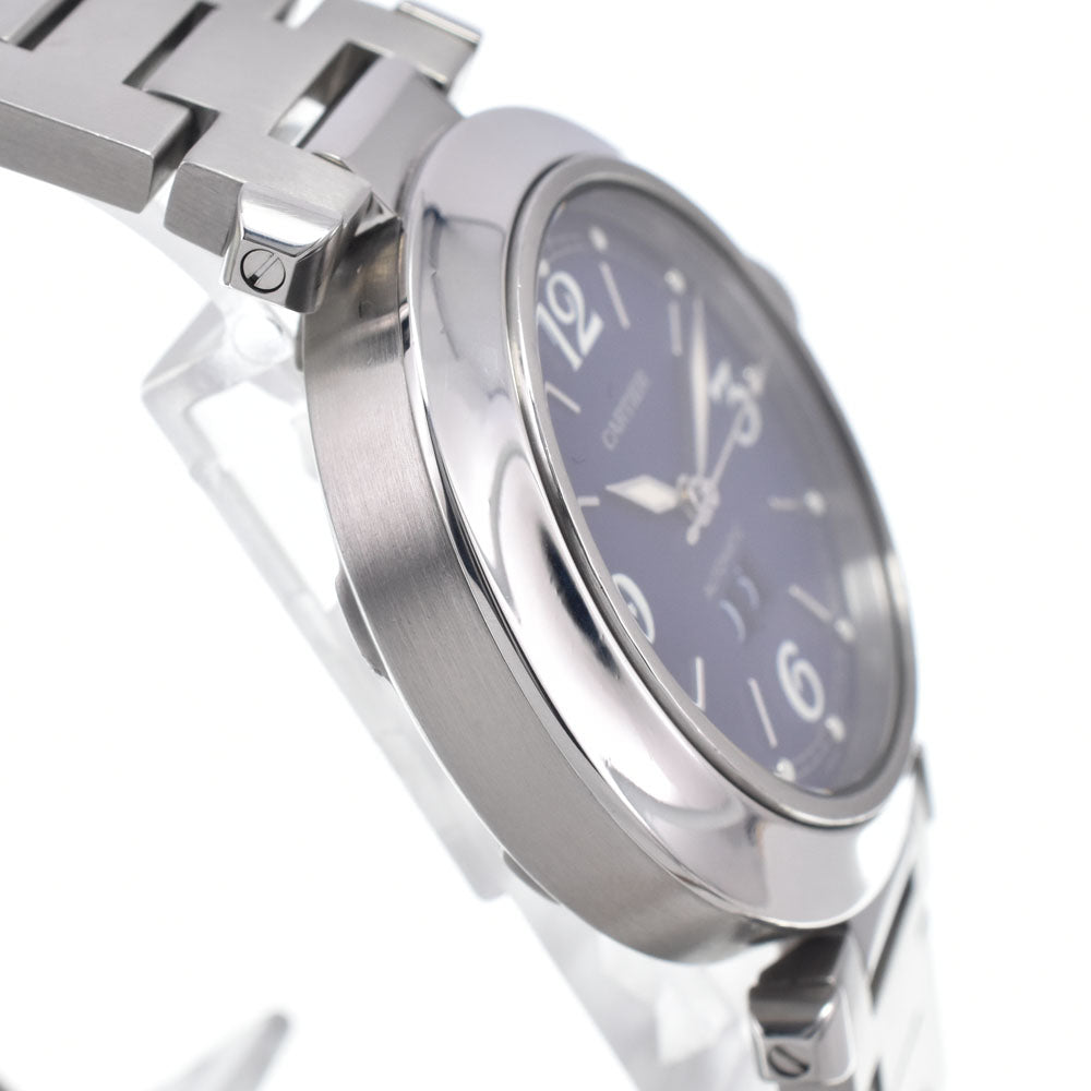 CARTIER Pasha C Big Date W31047M7 Navy Dial Automatic Unisex
 Watch J#147976