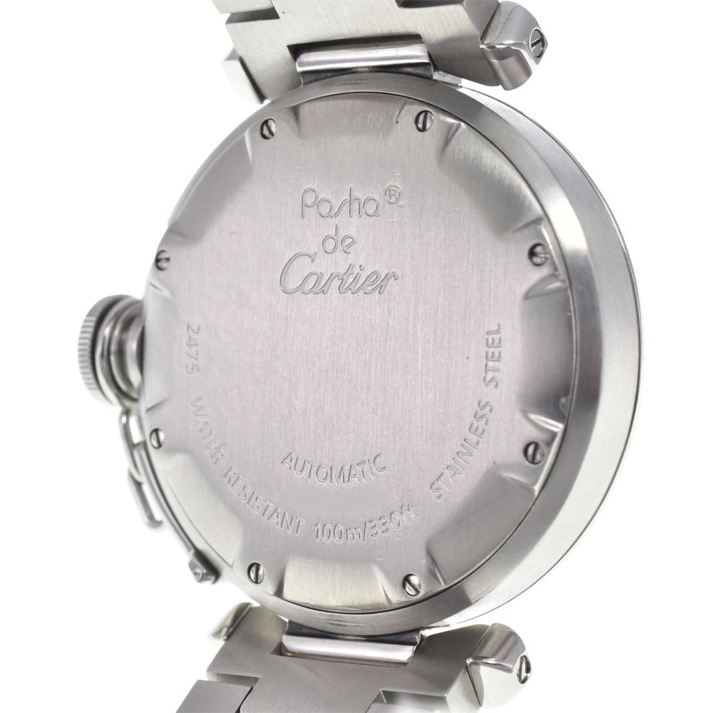 CARTIER Pasha C Big Date W31047M7 Navy Dial Automatic Unisex
 Watch J#147976