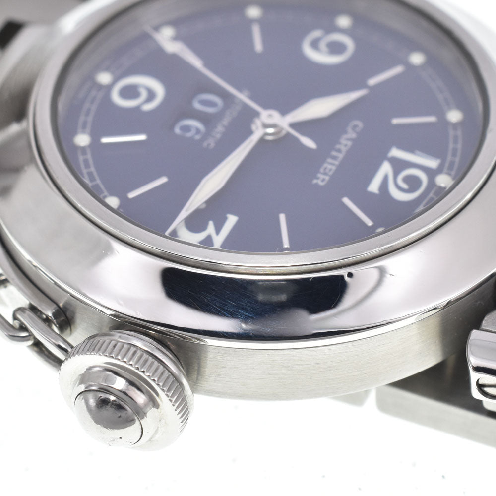 CARTIER Pasha C Big Date W31047M7 Navy Dial Automatic Unisex
 Watch J#147976