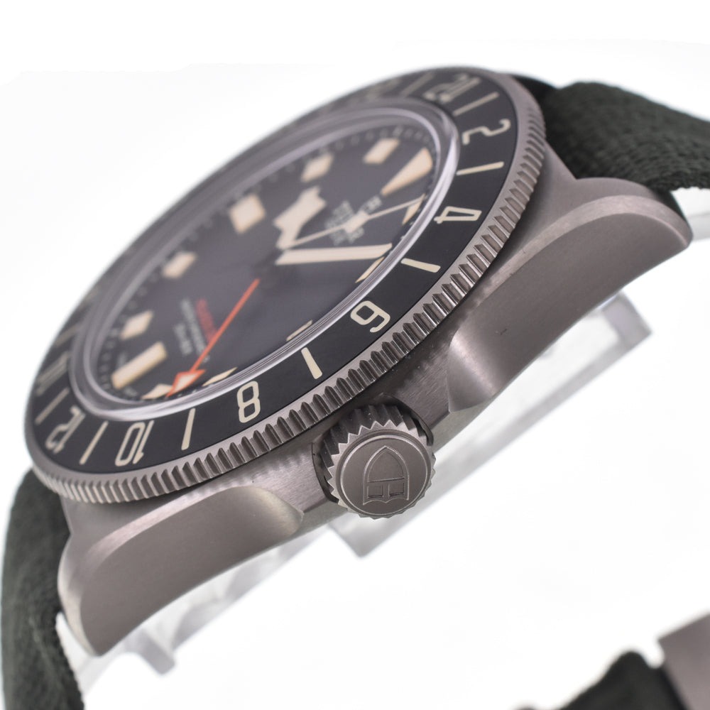 with paper TUDOR Pelagos 2542G267 Date black Dial Automatic Men's
 Watch I#147977