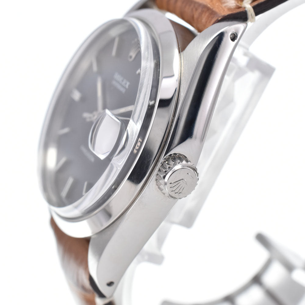 ROLEX Oyster Date Precision 6694 vintage Cal.1225 gray Dial Hand Winding Men's
 Watch J#147979