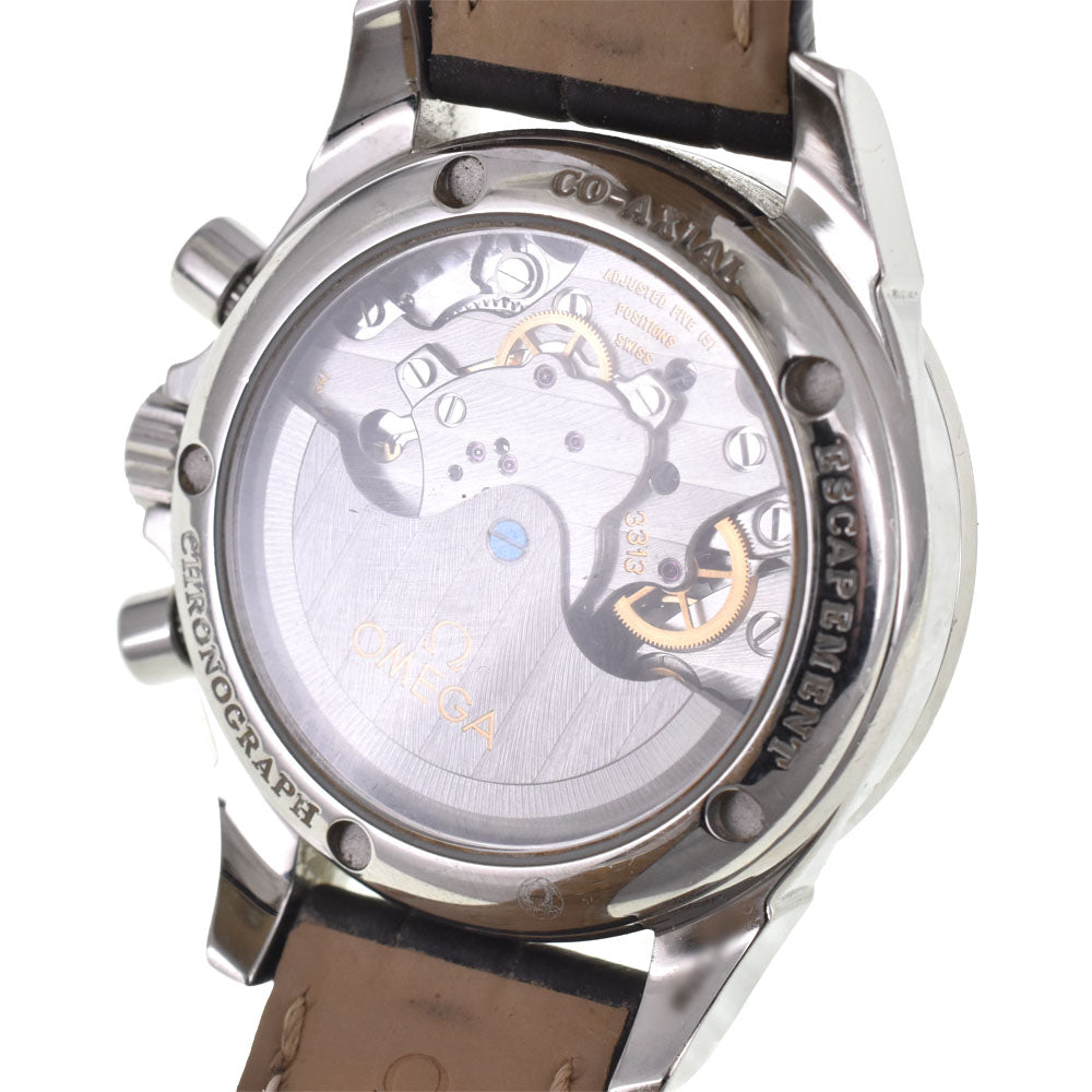 with paper OMEGA De Ville Coaxial 4841.20.32 Chronograph Date Brown / pink shell Dial Automatic Ladies
 Watch I#147982