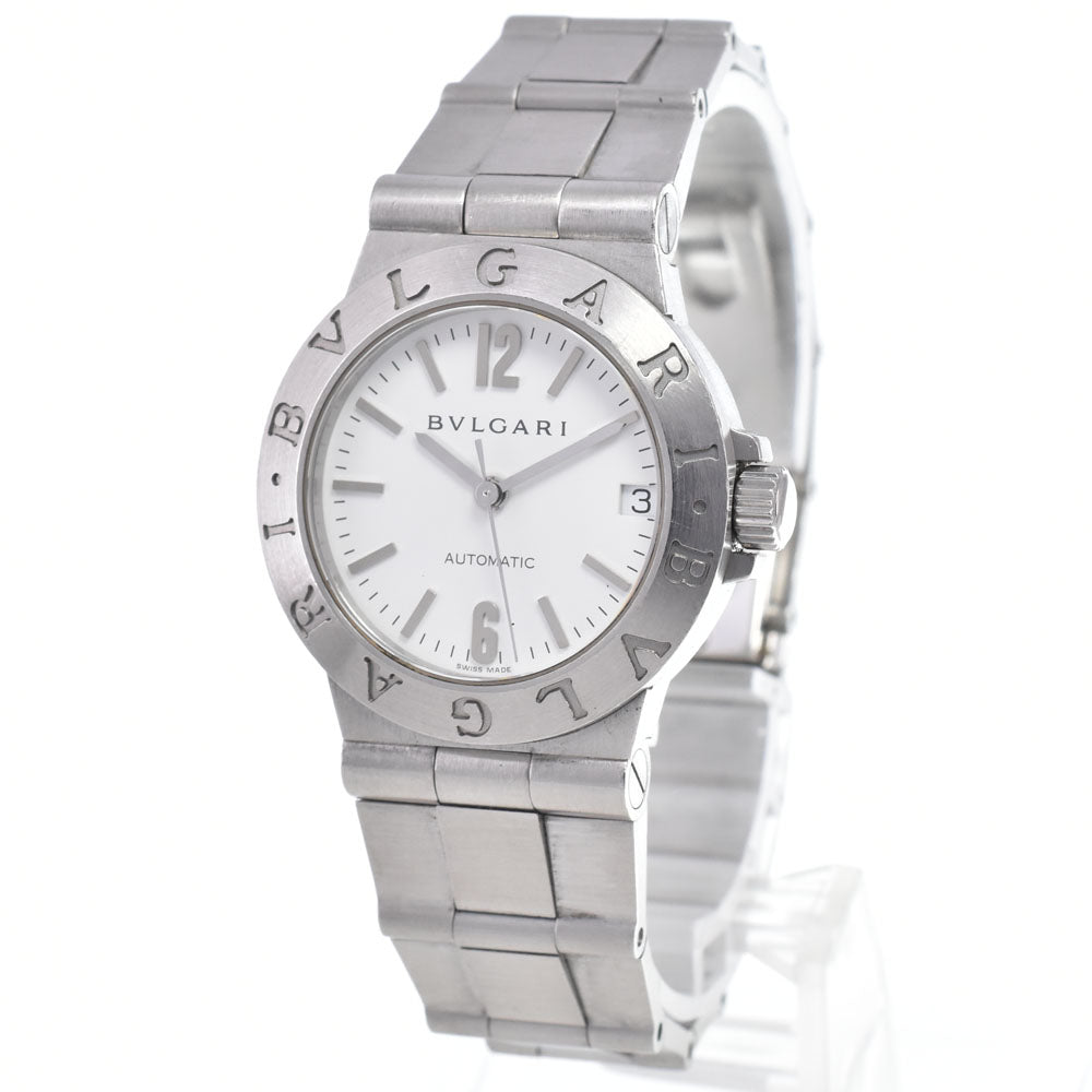 with paper BVLGARI Diagono Sports LCV29S white Dial Automatic Ladies
 Watch L#147983