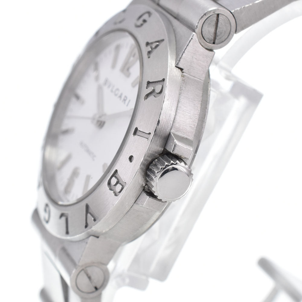 with paper BVLGARI Diagono Sports LCV29S white Dial Automatic Ladies
 Watch L#147983