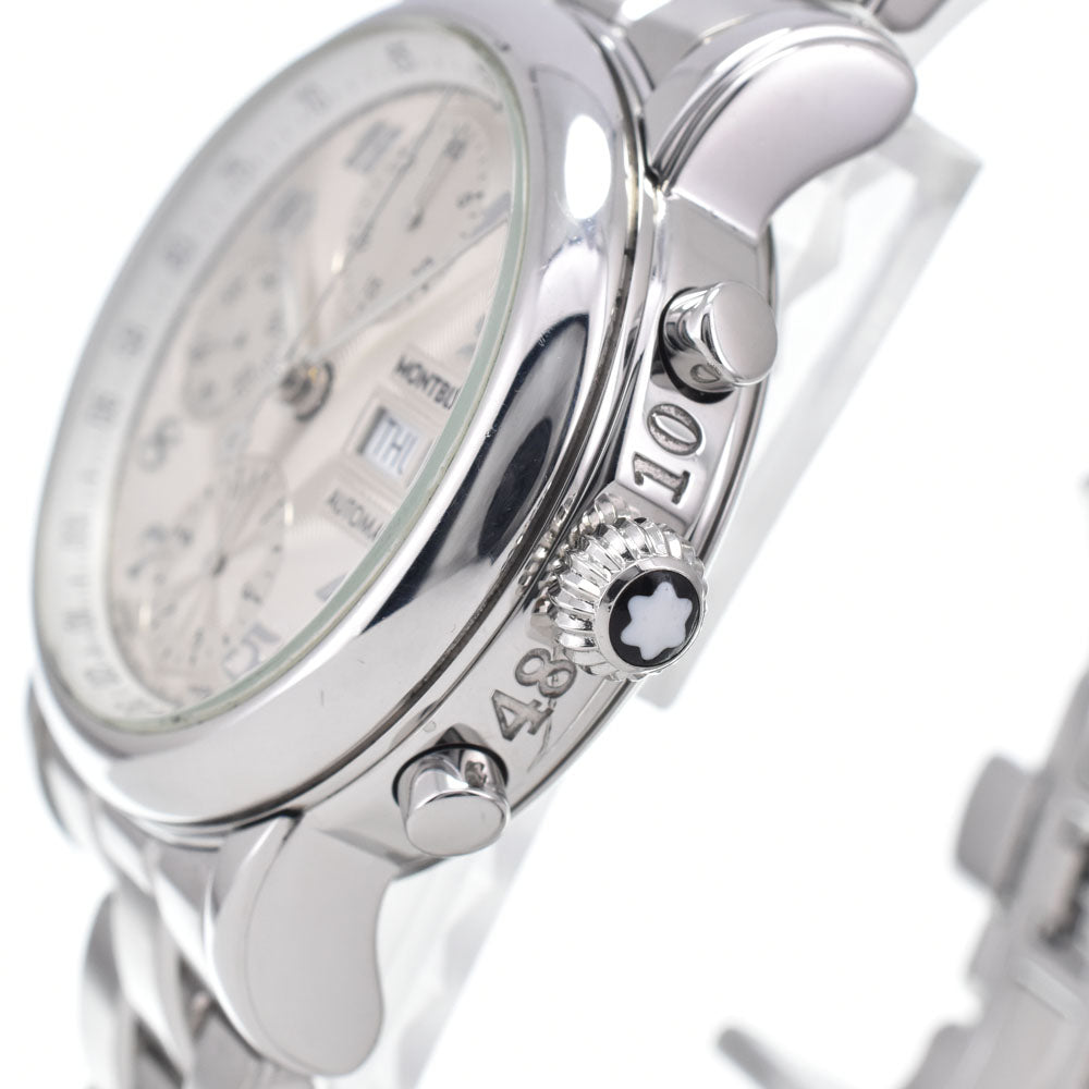 MONTBLANC Star 7016 Chronograph day date Silver Dial Automatic Men's
 Watch K#147984