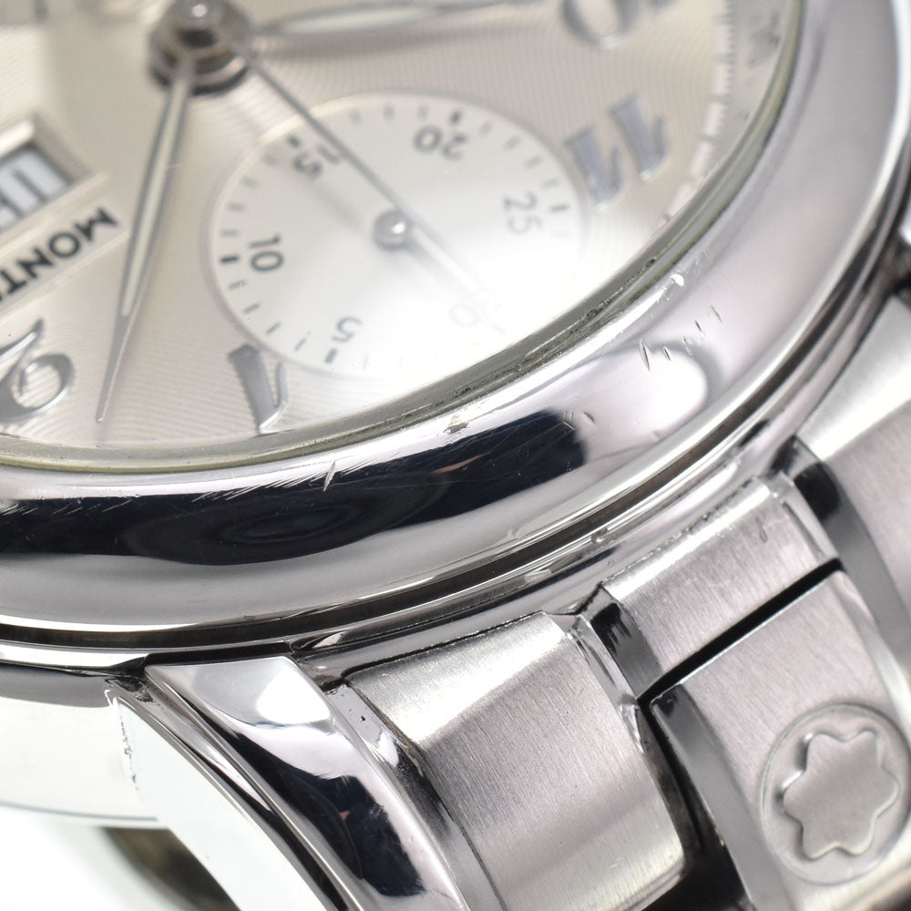 MONTBLANC Star 7016 Chronograph day date Silver Dial Automatic Men's
 Watch K#147984