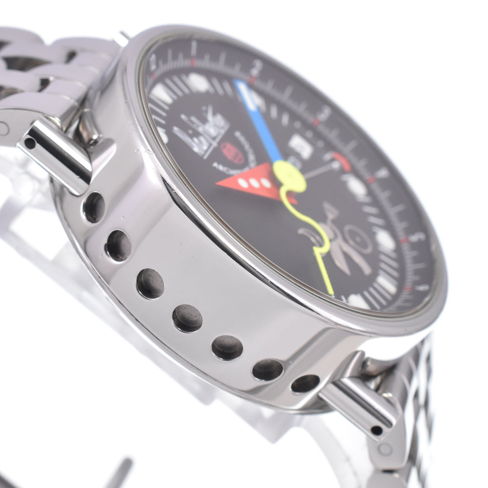 with paper Alain Silberstein Le Réveil 500 limited black Dial Automatic Men's
 Watch P#147988