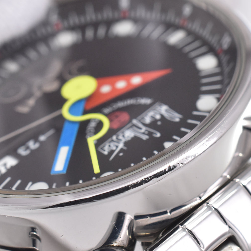 with paper Alain Silberstein Le Réveil 500 limited black Dial Automatic Men's
 Watch P#147988