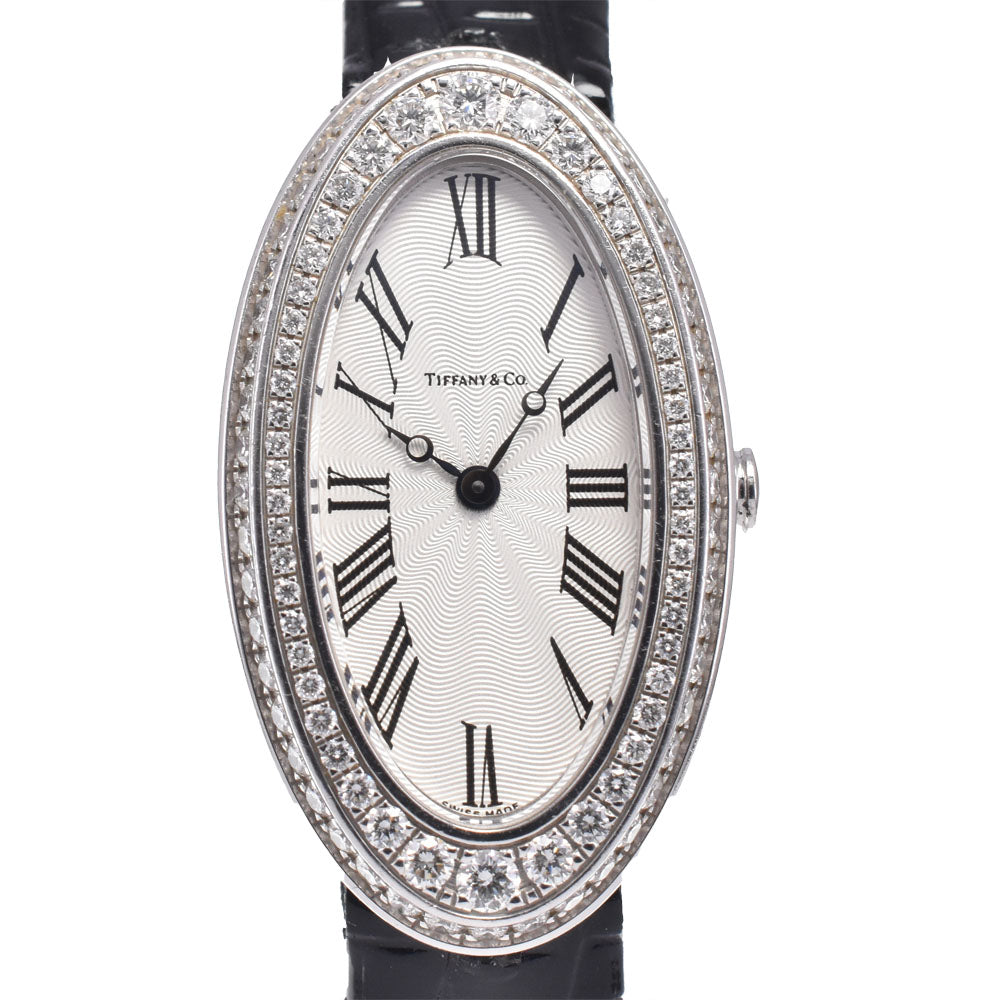 TIFFANY&Co. Cocktail watch Diamond Bezel Silver Dial Quartz Ladies
 Watch L#147989