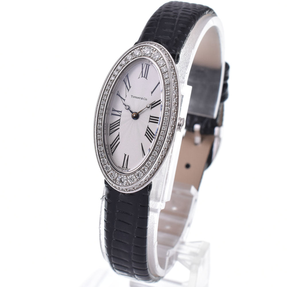 TIFFANY&Co. Cocktail watch Diamond Bezel Silver Dial Quartz Ladies
 Watch L#147989
