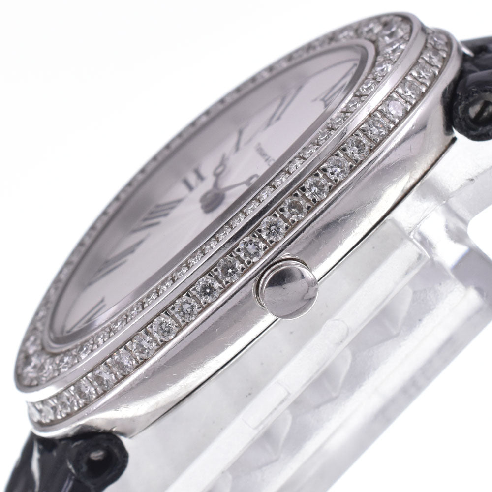 TIFFANY&Co. Cocktail watch Diamond Bezel Silver Dial Quartz Ladies
 Watch L#147989
