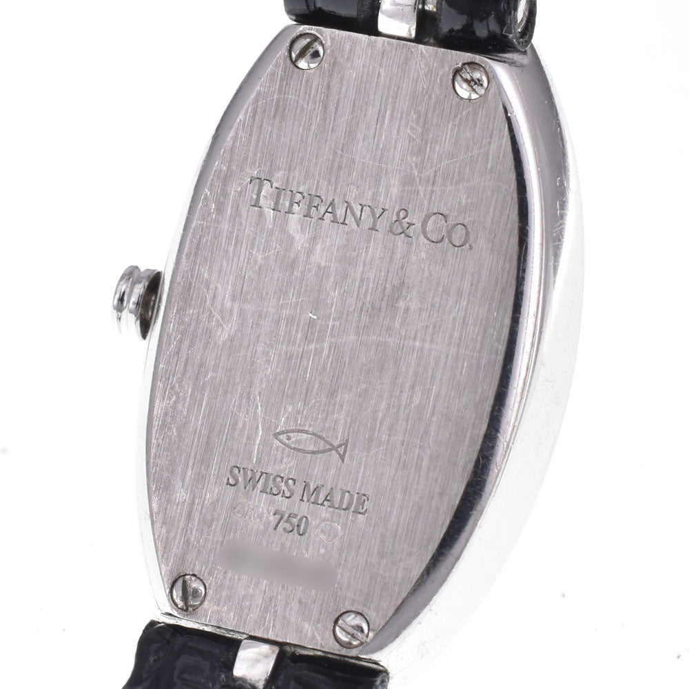TIFFANY&Co. Cocktail watch Diamond Bezel Silver Dial Quartz Ladies
 Watch L#147989