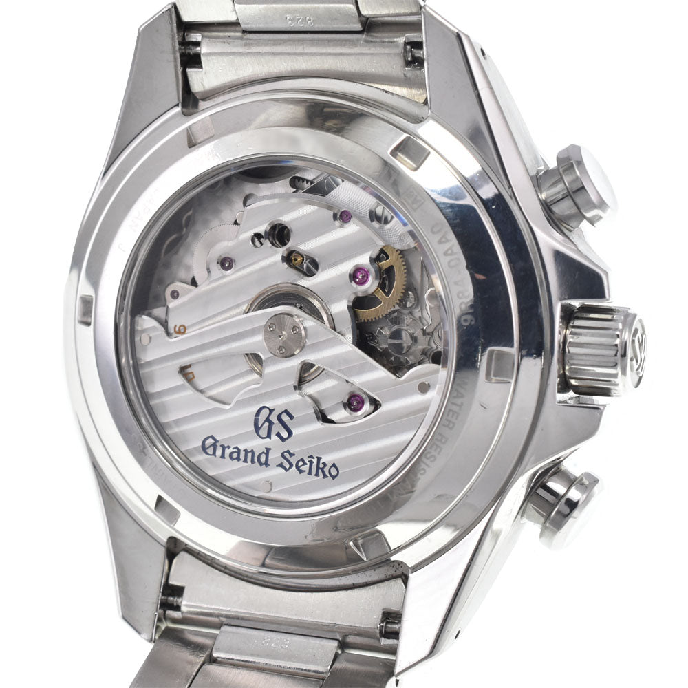 SEIKO Grand Seiko SBGB003/9R84-0AA0 Chronograph black Dial Spring drive Men's
 Watch J#147991